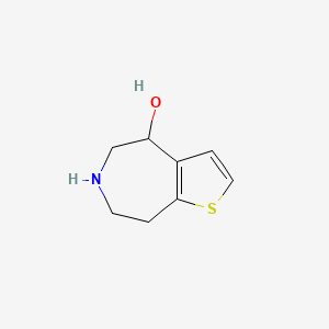 4H-Thieno[2,3-d]azepin-4-ol, 5,6,7,8-tetrahydro-