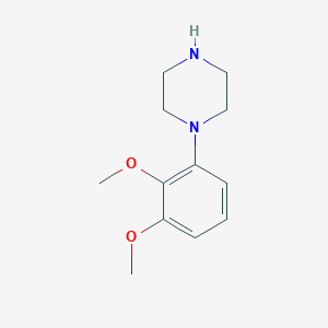 molecular formula C12H18N2O2 B3045197 1-(2,3-二甲氧基苯基)哌嗪 CAS No. 103027-44-7