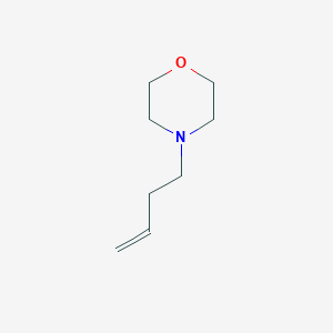 molecular formula C8H15NO B3045209 Morpholine, 4-(3-butenyl)- CAS No. 10315-96-5