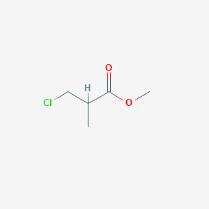 molecular formula C5H9ClO2 B3045211 Methyl 3-chloro-2-methylpropanoate CAS No. 10317-11-0