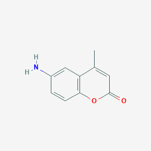 molecular formula C10H9NO2 B3045218 6-Amino-4-methyl-2H-chromen-2-one CAS No. 103264-02-4