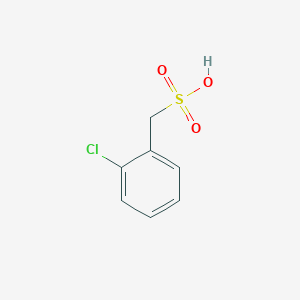 molecular formula C7H7ClO3S B3045227 (2-Chlorophenyl)methanesulfonic acid CAS No. 103346-04-9