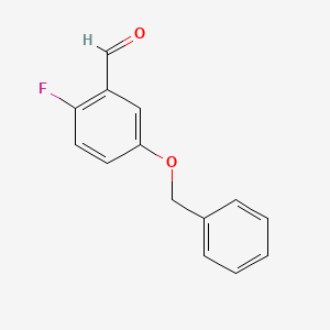 5-Benzyloxy-2-fluorobenzaldehyde