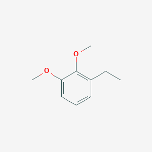 molecular formula C10H14O2 B3045240 1-Ethyl-2,3-dimethoxybenzene CAS No. 103517-22-2