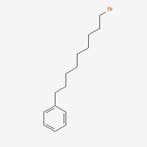 molecular formula C15H23B B3045243 Benzene, (9-bromononyl)- CAS No. 103602-67-1