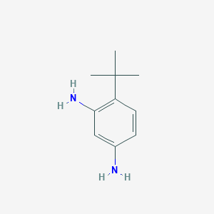 molecular formula C10H16N2 B3045244 4-Tert-butylbenzene-1,3-diamine CAS No. 10362-14-8