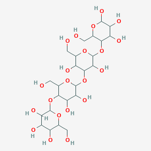 molecular formula C24H42O21 B3045253 3-beta-Cellobiosylcellobiose CAS No. 103762-93-2
