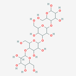 molecular formula C24H42O21 B3045253 3-β-纤维二糖纤维二糖 CAS No. 103762-93-2