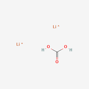 molecular formula CH2Li2O3 B3045255 Einecs 233-818-3 CAS No. 10377-37-4