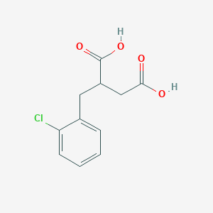 molecular formula C11H11ClO4 B3045261 2-(2-Chlorobenzyl)succinic acid CAS No. 103857-61-0