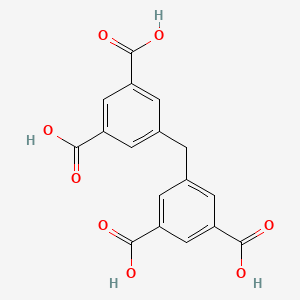 molecular formula C17H12O8 B3045267 5,5'-Methylenediisophthalic acid CAS No. 10397-52-1