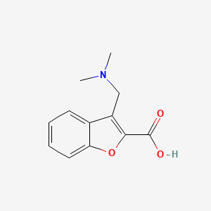 3-[(Dimethylamino)methyl]-2-benzofurancarboxylic acid