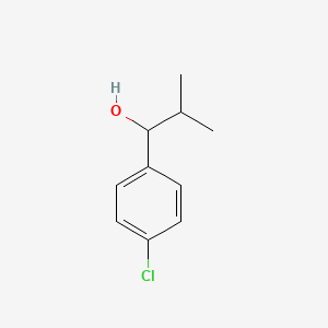 molecular formula C10H13ClO B3045274 1-(4-氯苯基)-2-甲基丙醇 CAS No. 10400-18-7