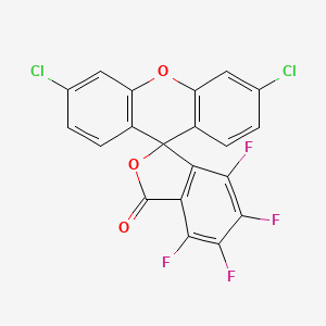 3',6'-dichloro-4,5,6,7-tetrafluorospiro[2-benzofuran-3,9'-xanthene]-1-one