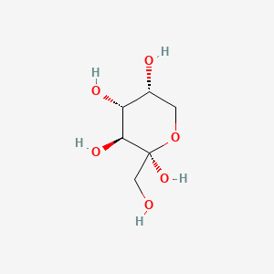 molecular formula C6H12O6 B3045317 α-D-果糖吡喃糖 CAS No. 10489-81-3