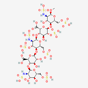 molecular formula C31H53N3O49S8 B3045324 Fondaparinux CAS No. 104993-28-4