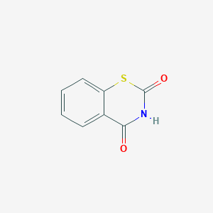 molecular formula C8H5NO2S B3045331 2H-1,3-苯并噻嗪-2,4(3H)-二酮 CAS No. 10512-65-9