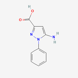 5-Amino-1-phenyl-1H-pyrazole-3-carboxylic acid