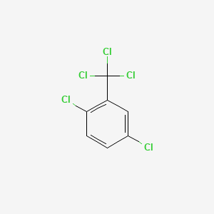 molecular formula C7H3Cl5 B3045354 1,4-二氯-2-(三氯甲基)苯 CAS No. 10541-71-6