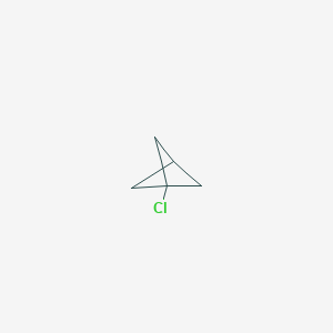 molecular formula C5H7Cl B3045360 1-氯双环[1.1.1]戊烷 CAS No. 10555-50-7