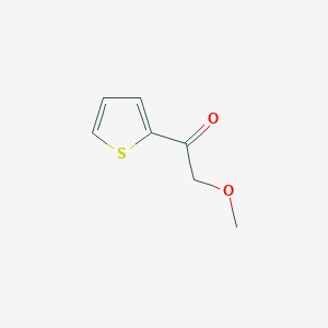 molecular formula C7H8O2S B3045373 Ethanone, 2-methoxy-1-(2-thienyl)- CAS No. 105729-09-7