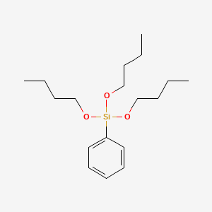 molecular formula C18H32O3Si B3045377 Tributoxy(phenyl)silane CAS No. 10581-02-9