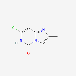 7-chloro-2-methyl-6H-imidazo[1,2-c]pyrimidin-5-one