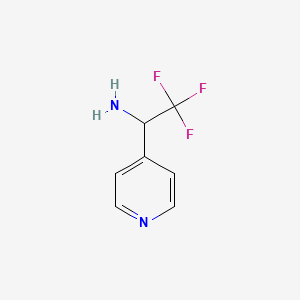 2,2,2-Trifluoro-1-(pyridin-4-YL)ethanamine