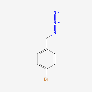 molecular formula C7H6BrN3 B3045437 1-(Azidomethyl)-4-bromobenzene CAS No. 107047-10-9