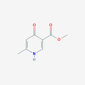 molecular formula C8H9NO3 B3045447 6-甲基-4-氧代-1,4-二氢吡啶-3-甲酸甲酯 CAS No. 1073160-07-2