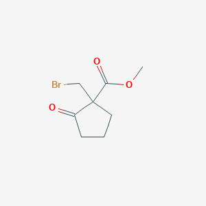Methyl 1-(bromomethyl)-2-oxocyclopentanecarboxylate