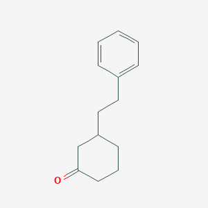 Cyclohexanone, 3-(2-phenylethyl)-