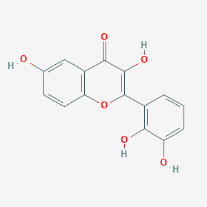 molecular formula C15H10O6 B3045478 3,6,2',3'-Tetrahydroxyflavone CAS No. 108239-98-1