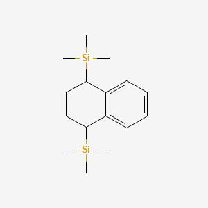 molecular formula C16H26Si2 B3045488 1,4-双（三甲基甲硅烷基）-1,4-二氢萘 CAS No. 1085-97-8