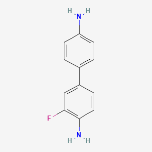 molecular formula C12H11FN2 B3045489 3-氟联苯胺 CAS No. 108543-17-5