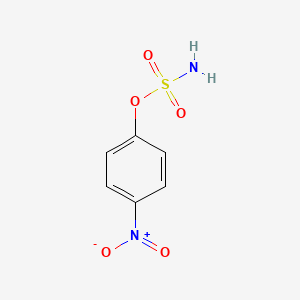 molecular formula C6H6N2O5S B3045490 4-硝基苯磺酸酯 CAS No. 108555-00-6
