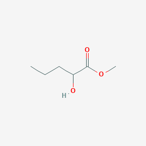 molecular formula C6H12O3 B3045498 Methyl 2-hydroxypentanoate CAS No. 108740-82-5