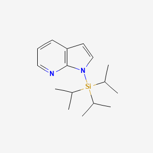 1-[Tris(1-methylethyl)silyl]-1H-pyrrolo[2,3-b]pyridine