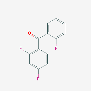 (2,4-Difluorophenyl)(2-fluorophenyl)methanone