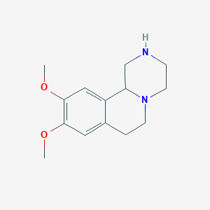 9,10-Dimethoxy-2,3,4,6,7,11b-hexahydro-1H-pyrazino[2,1-a]isoquinoline