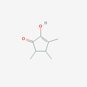 B3045550 2-Hydroxy-3,4,5-trimethyl-2-cyclopenten-1-one CAS No. 109682-87-3