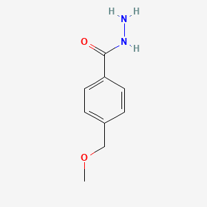 molecular formula C9H12N2O2 B3045559 4-(Methoxymethyl)benzohydrazide CAS No. 1098351-03-1
