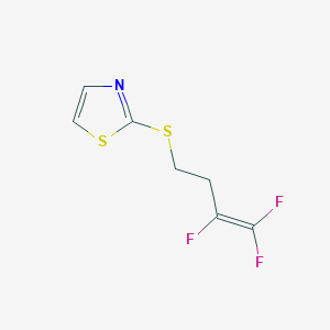 Thiazole, 2-[(3,4,4-trifluoro-3-butenyl)thio]-