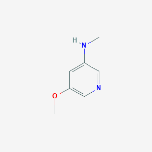 molecular formula C7H10N2O B3045587 (5-Methoxy-pyridin-3-yl)-methyl-amine CAS No. 1104455-50-6