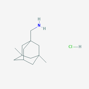 C-(3,5-Dimethyl-adamantan-1-yl)-methylamine hydrochloride