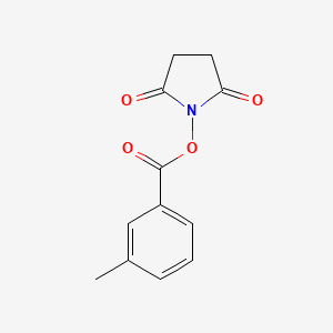 2,5-Pyrrolidinedione, 1-[(3-methylbenzoyl)oxy]-