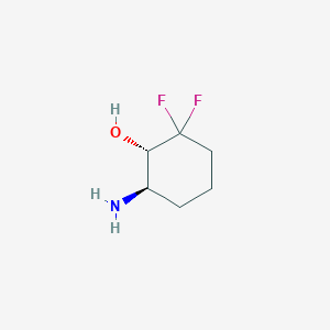 (1S,6R)-6-amino-2,2-difluorocyclohexanol