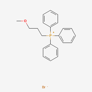 molecular formula C22H24BrOP B3045640 (3-Methoxypropyl)triphenylphosphonium bromide CAS No. 111088-69-8