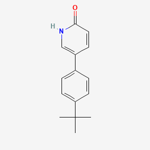 molecular formula C15H17NO B3045642 2-Hydroxy-5-(4-T-butylphenyl)pyridine CAS No. 1111106-16-1