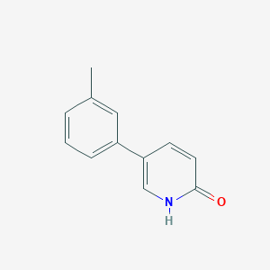 B3045644 5-(3-Methylphenyl)pyridin-2(1H)-one CAS No. 1111109-83-1